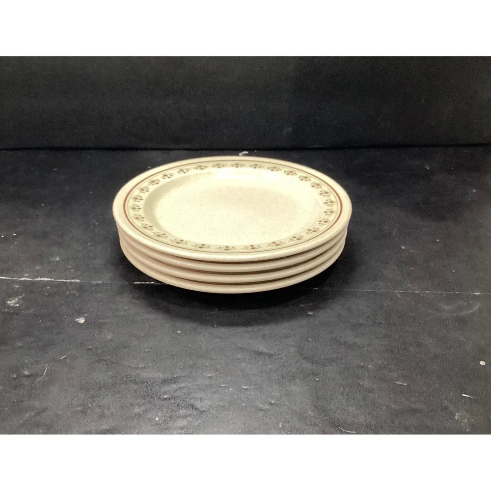 Anchor‎ Hocking Ironstone CHANTILLY Salad Plates USA 7.5